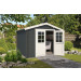  Outdoor Life Products | Tuinhuis Norah 275 x 275 | Gecoat | Carbon Grey-Wit 210292-01